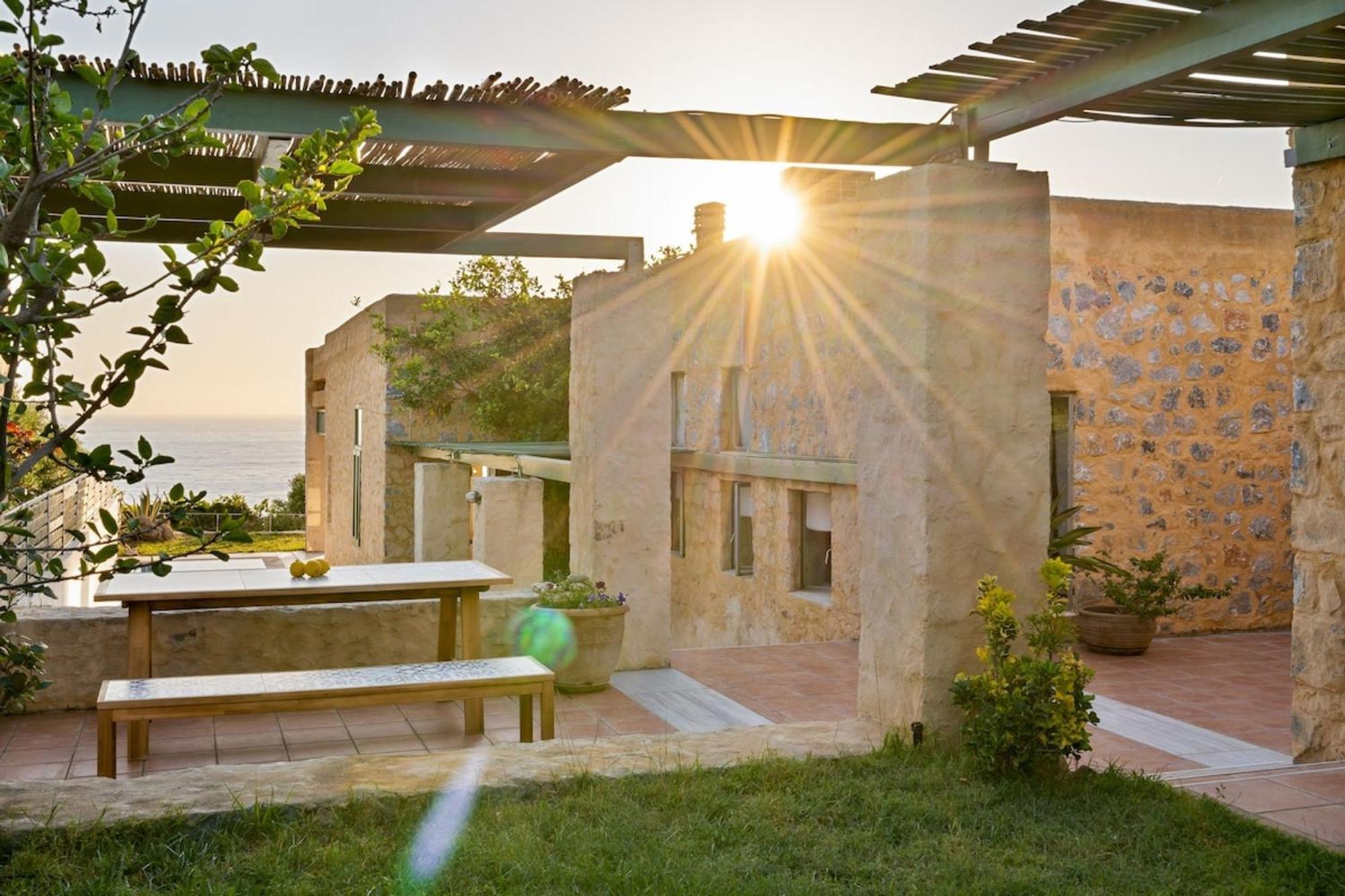 Villa Mediterranea, With Heated Pool Livadia  Luaran gambar
