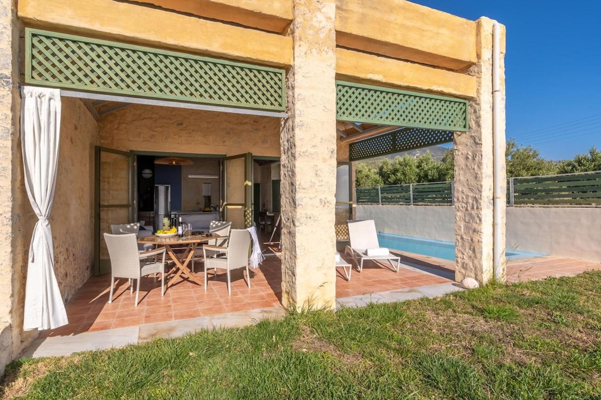 Villa Mediterranea, With Heated Pool Livadia  Luaran gambar